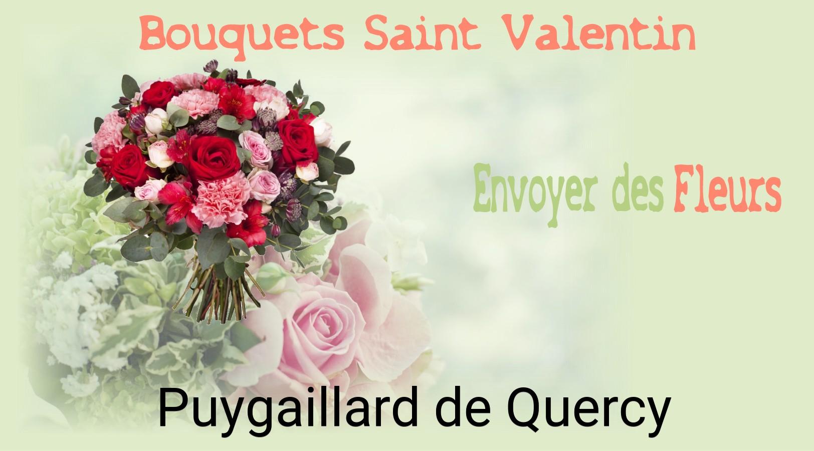 Roses de Saint-Valentin livrées à Puygaillard-de-Quercy